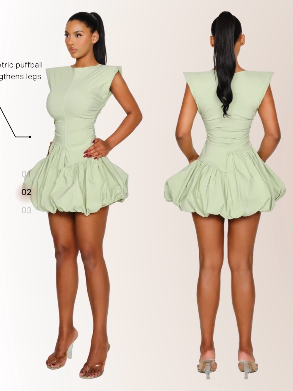NWT CouCoo TAKLA MINI DRESS FRESH BREATH SIZE SMALL